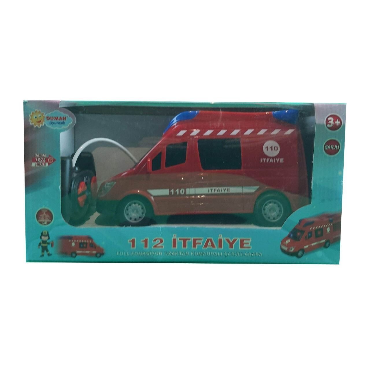 Duman Şarjlı Full Fonksiyon İtfaiye DMN345-241