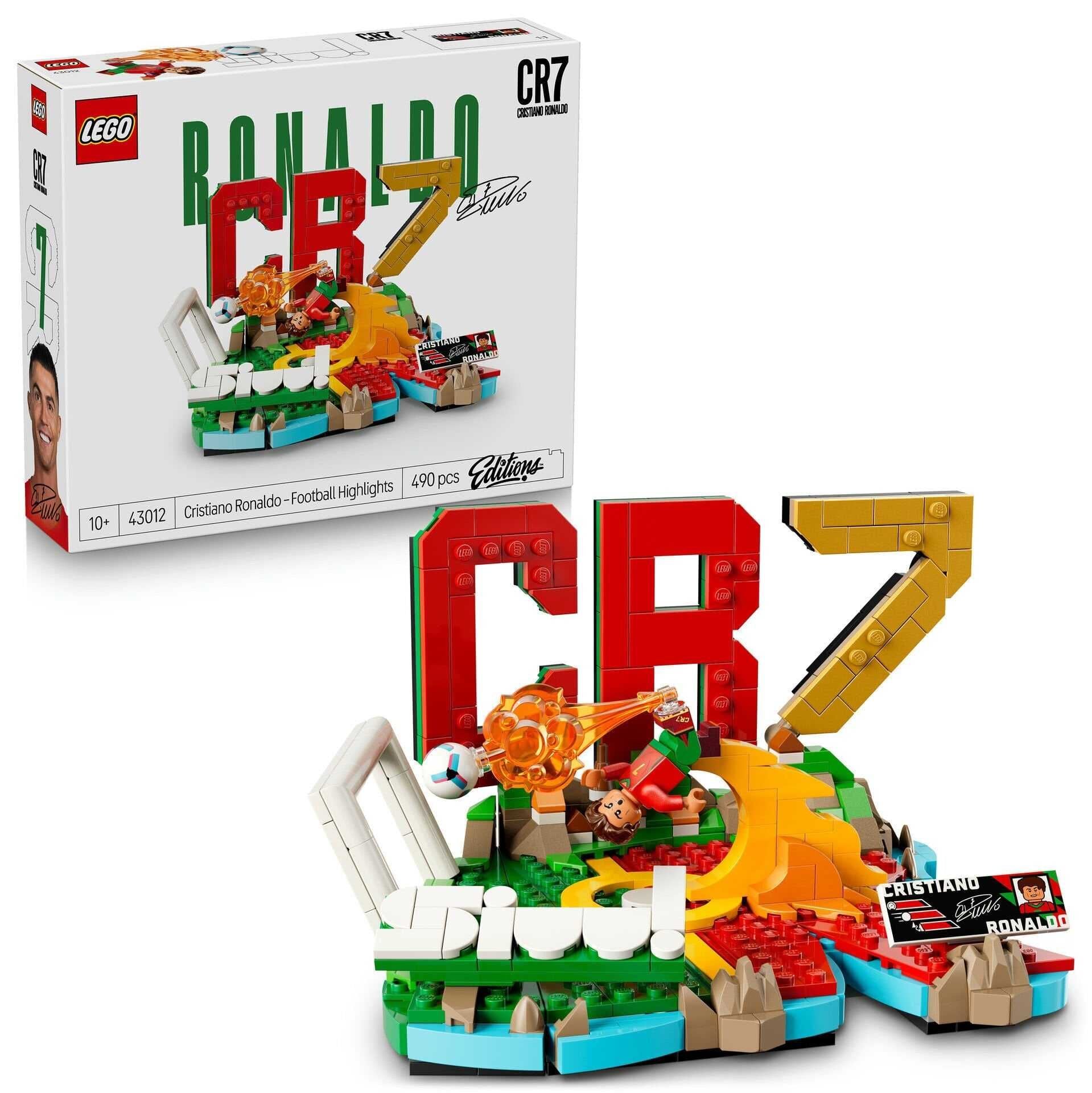 Lego Ronaldo Diorama