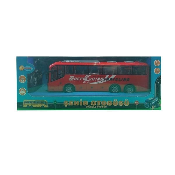 Duman Kumandalı Şarjlı Full Fonksiyon Otobüs