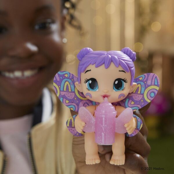 Hasbro Baby Alive Glopixies Peri Bebek Plum Rainbo F2596