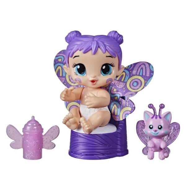 Hasbro Baby Alive Glopixies Peri Bebek Plum Rainbo F2596