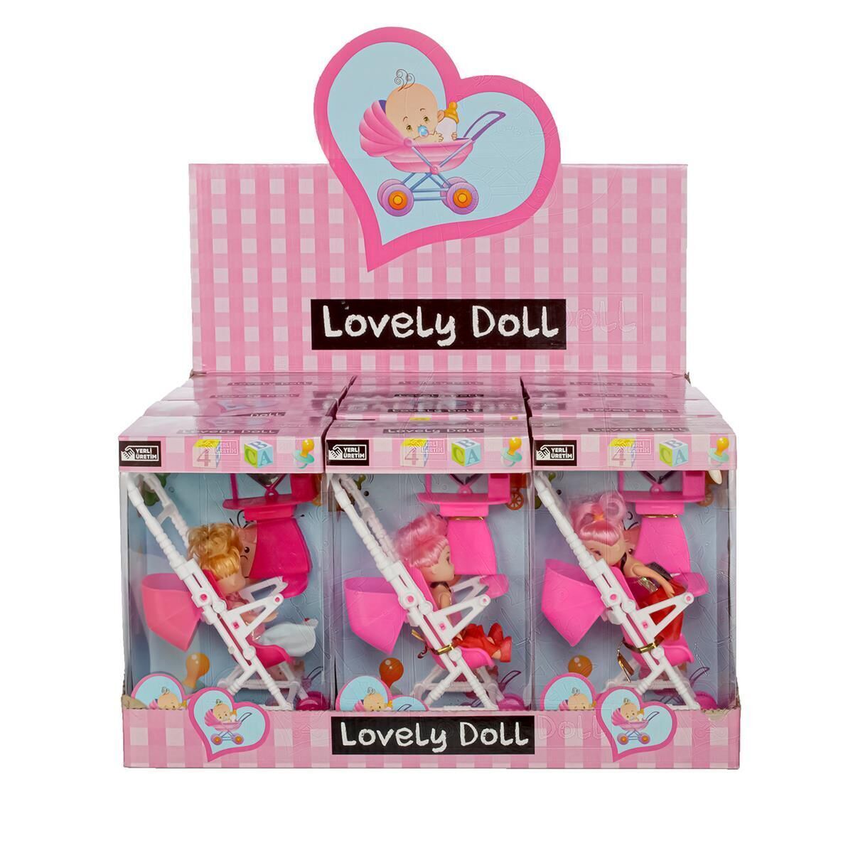 Oydaş Anlily Kutuda Bebekli Puset 02283