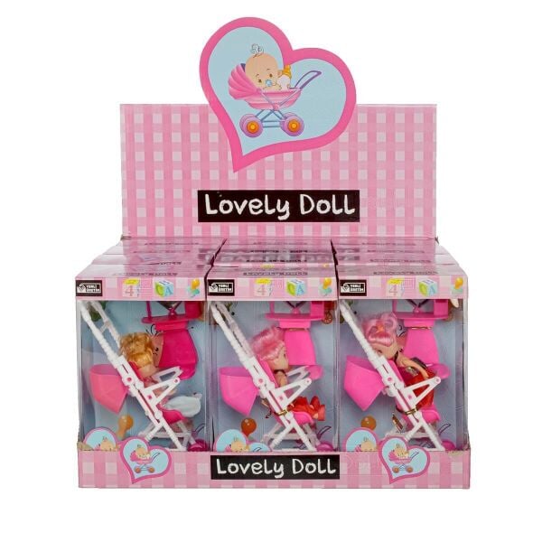 Oydaş Anlily Kutuda Bebekli Puset 02283