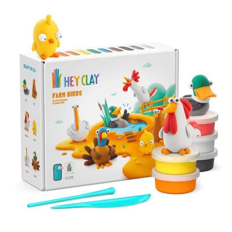 Isabel Yaratıcı Kil Seti Kümes Hayvanları