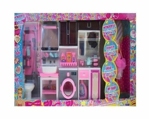 Oydaş Kutudan 4 Lü Dolap Seti Bebekli 02394