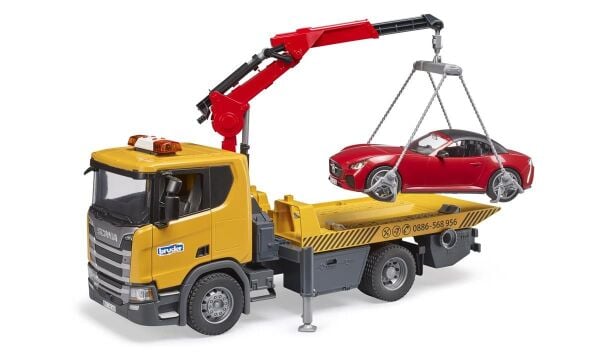 Bruder Scania 560R Çekici Ve Roadster Araba 03552