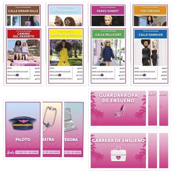 Hasbro Monopoly Barbie G0038