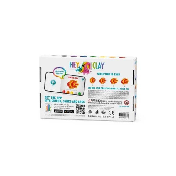 Isabel Yaratıcı Kil Seti Clownfish Discus Fish Eel