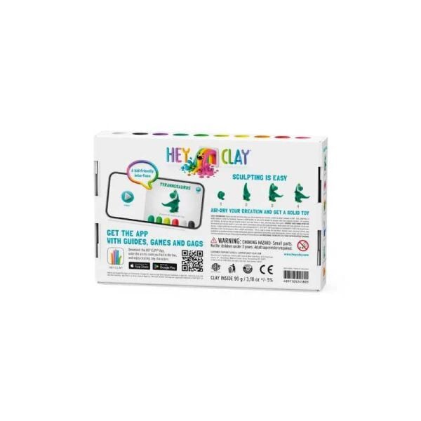 Isabel Yaratıcı Kil Seti Pterodactylus Triceratops