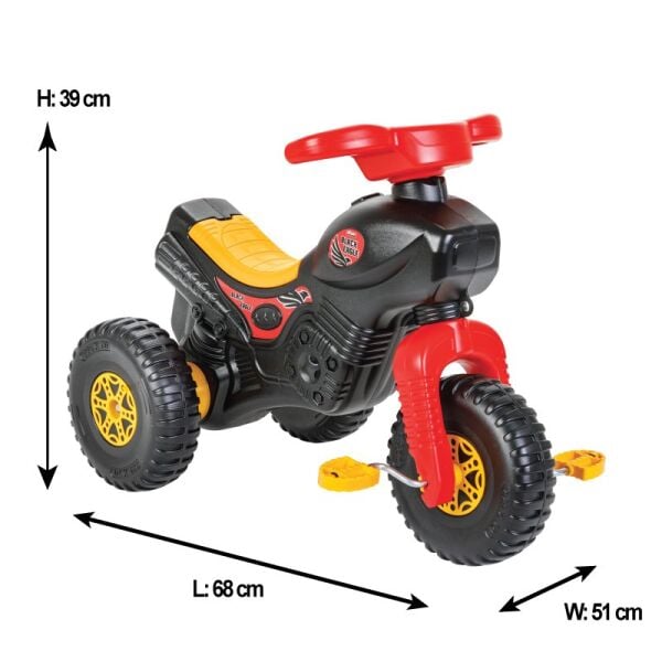 Pilsan Black Eagle Pedallı Motosiklet 07175