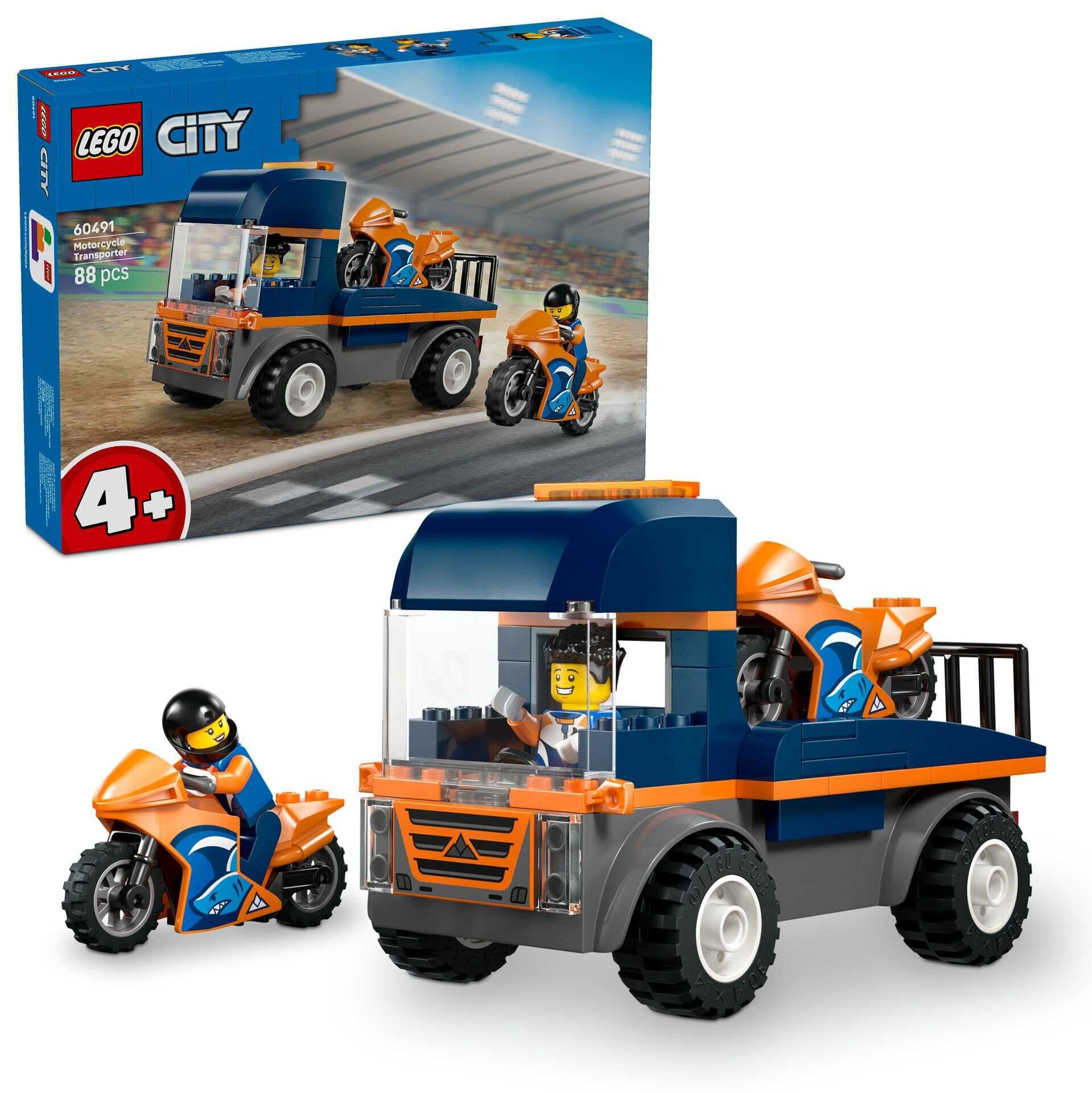 Lego Motorsiklet Taşıyıcı