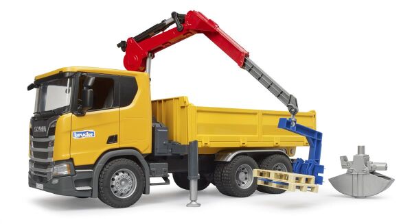 Bruder Scania 560R Vinçli Şantiye Kamyonu 03551