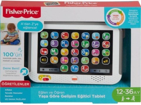 Mattel Fisher Price Yaşa Göre Gelişim Eğitici Tablet CLK64
