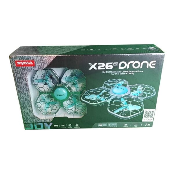 Seher Uzaktan Kum.Drone 4 Pervaneli X26PRO