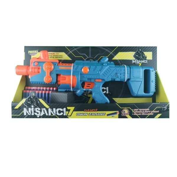 Prestij Kartelalı Nişancı Pilli Dart Atıcı FAB1504