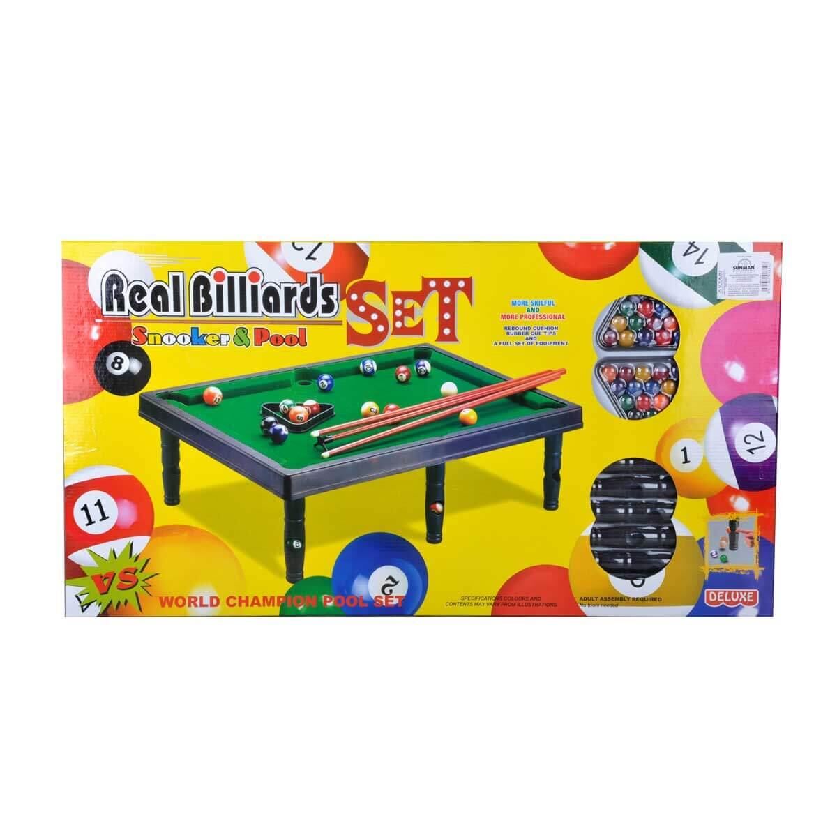 Sunman Ayaklı Bilardo Set 55*41*16 Cm S01010810