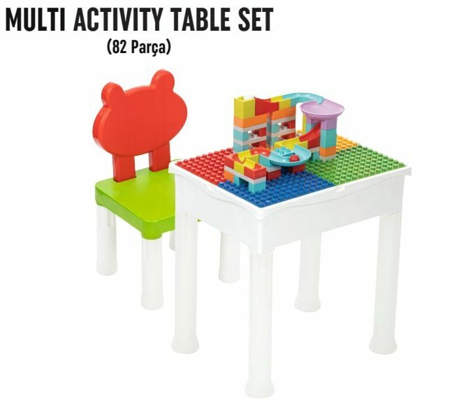Funcy Multi Activity Table Set 82 Parça CG051