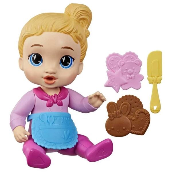 Hasbro Baby Alive Bebek Fırıncı Sarı Saçlı Seti