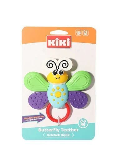 Kiki Kelebek Dişlik Çıngırak AE-2201