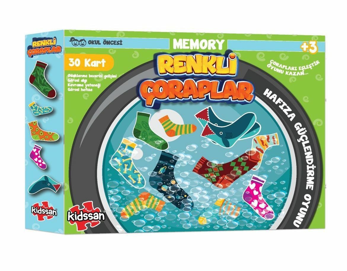 Kidssan Renkli Çoraplar Oyunu 31410