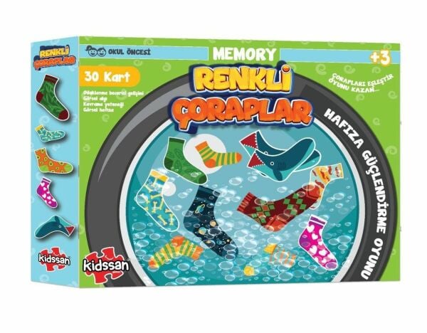 Kidssan Renkli Çoraplar Oyunu 31410