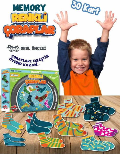 Kidssan Renkli Çoraplar Oyunu 31410