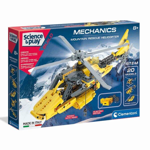 Clementoni Mekanik Lab Kurtarma Helikopteri 75063