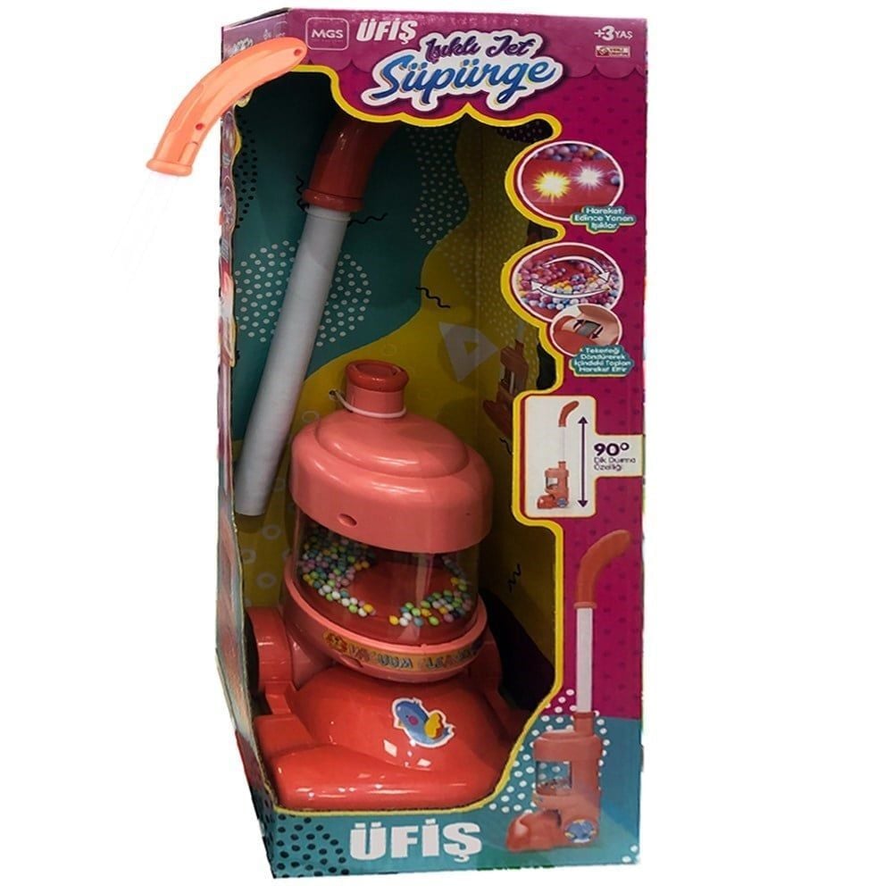 Mgs Oyuncak Işıklı Jet Süpürge 01-9257