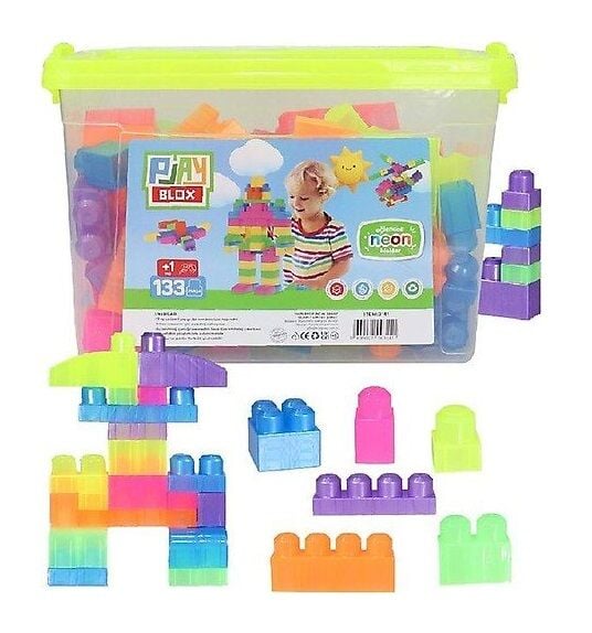 Toru Play Blox Neon 133 Parça Kovalı 3141