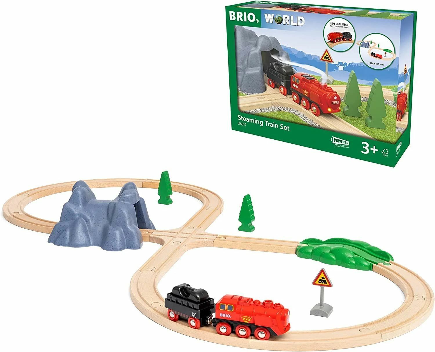 Adore Brio Buharlı Tren Seti 36017