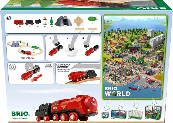 Adore Brio Buharlı Tren Seti 36017