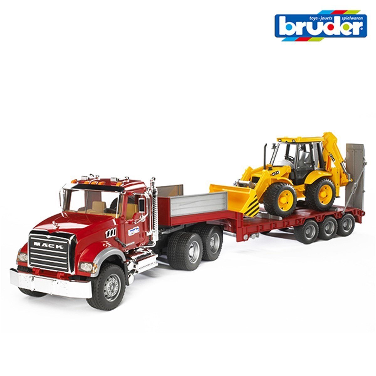 Bruder Mack Granite Jcb Taşıyan Tır BR02813