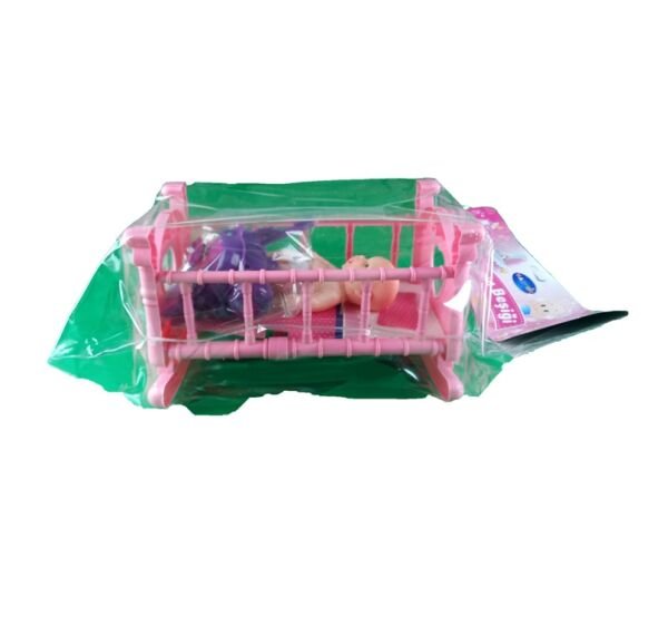 KarToy Aksesuarlı Bebekli Beşik 1929