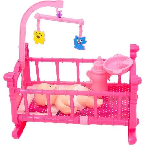 KarToy Aksesuarlı Bebekli Beşik 1929