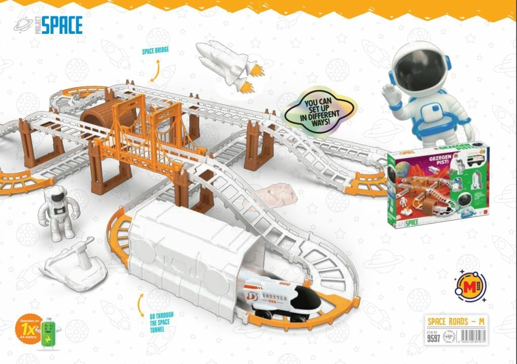 Mgs Uzay Truck Set Orta 24-9597