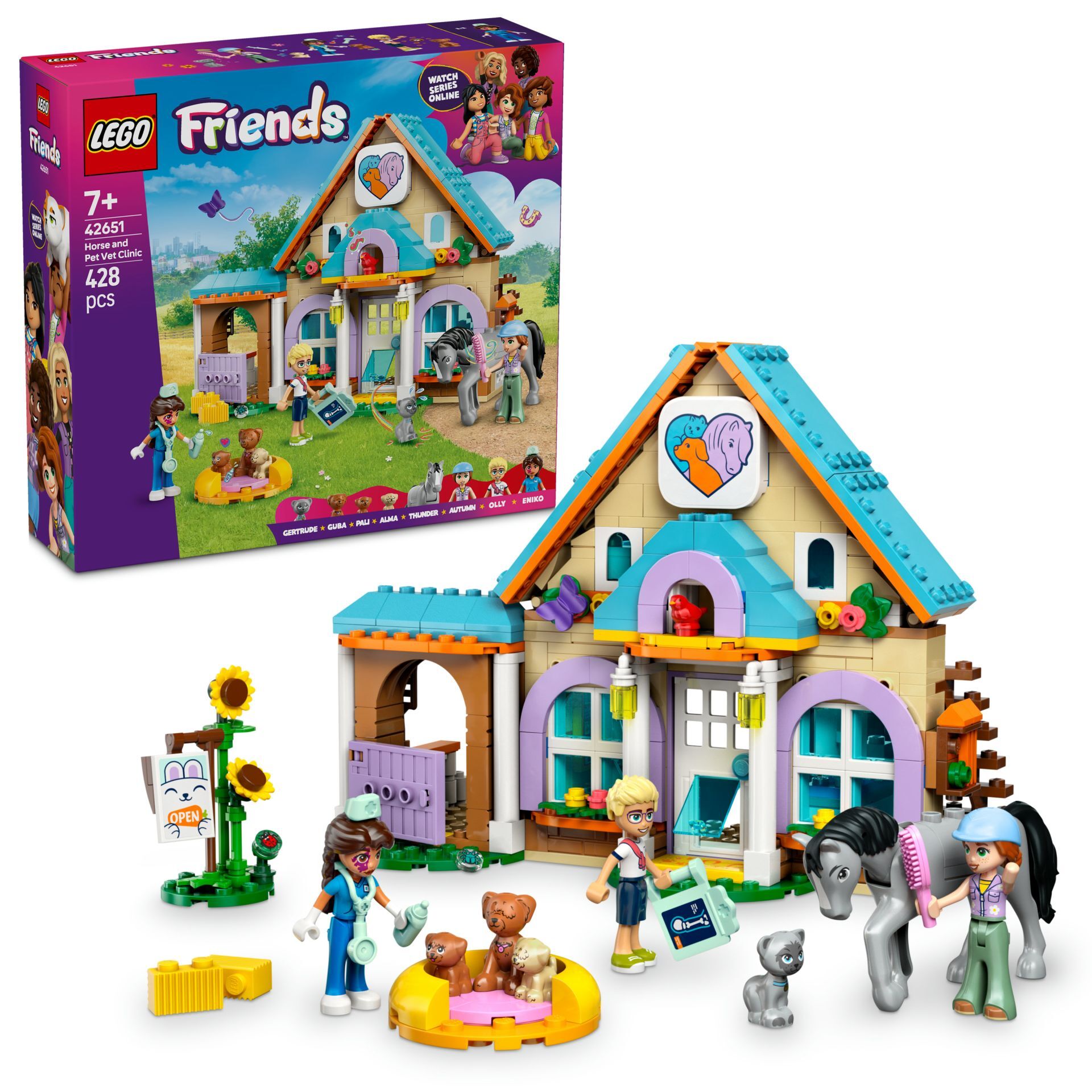 Lego Friends Veteriner Kliniği 42651