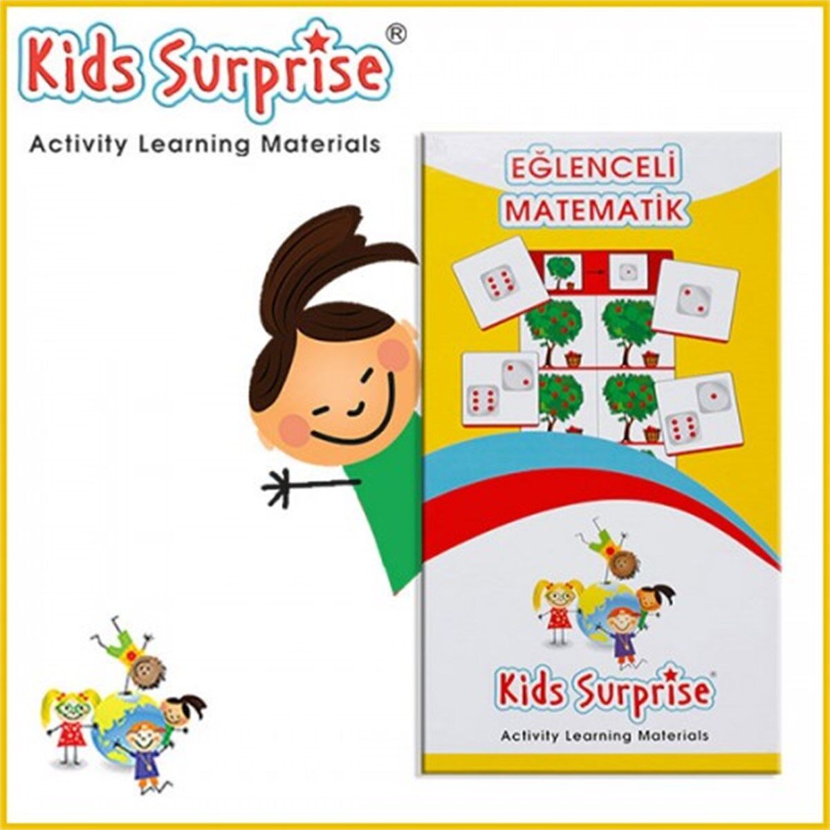 Bruder Kids Surprise Flocards Eğitim Seti KS107