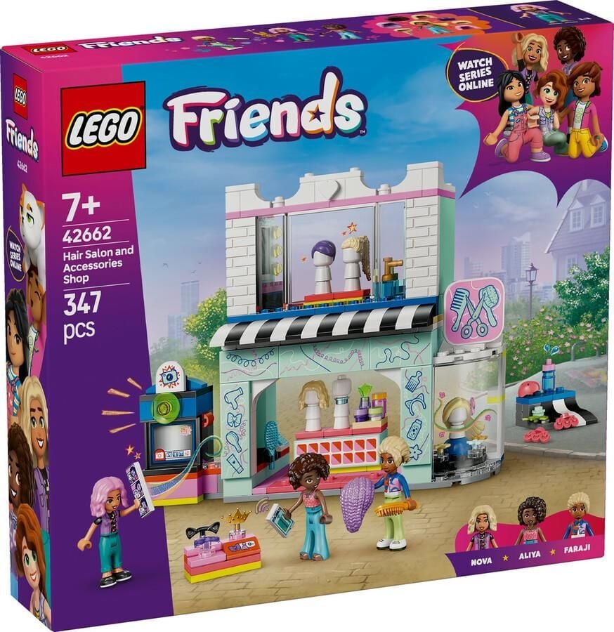 Lego Friends Kuaför ve Aksesuar Mağazası 42662