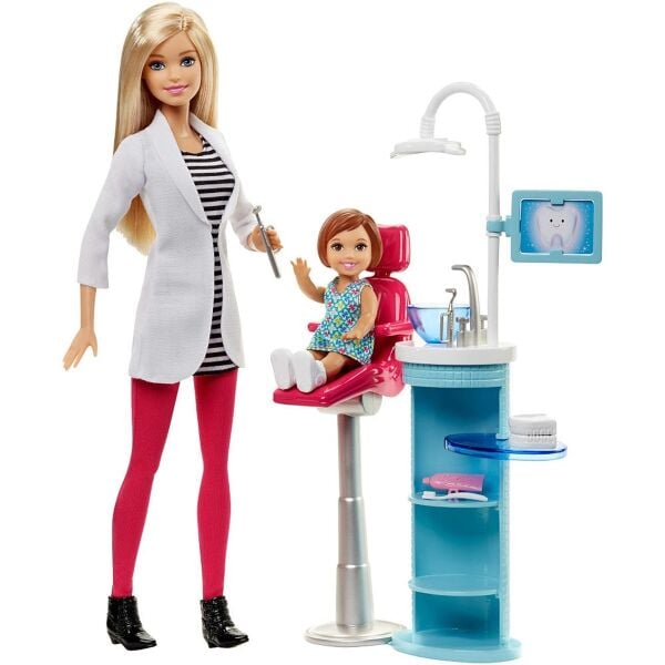 Mattel Barbie Ve Meslekleri Oyun Setleri DHB63