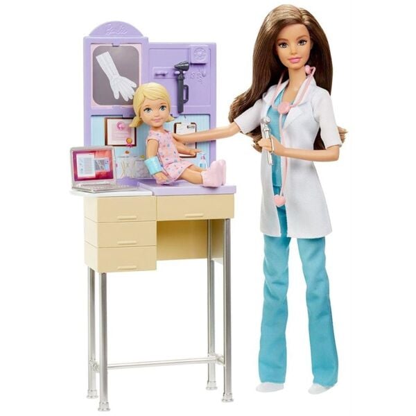 Mattel Barbie Ve Meslekleri Oyun Setleri DHB63