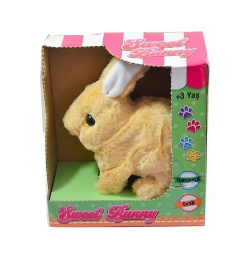 Aya Toys Tavşan Peluş Pilli 40098