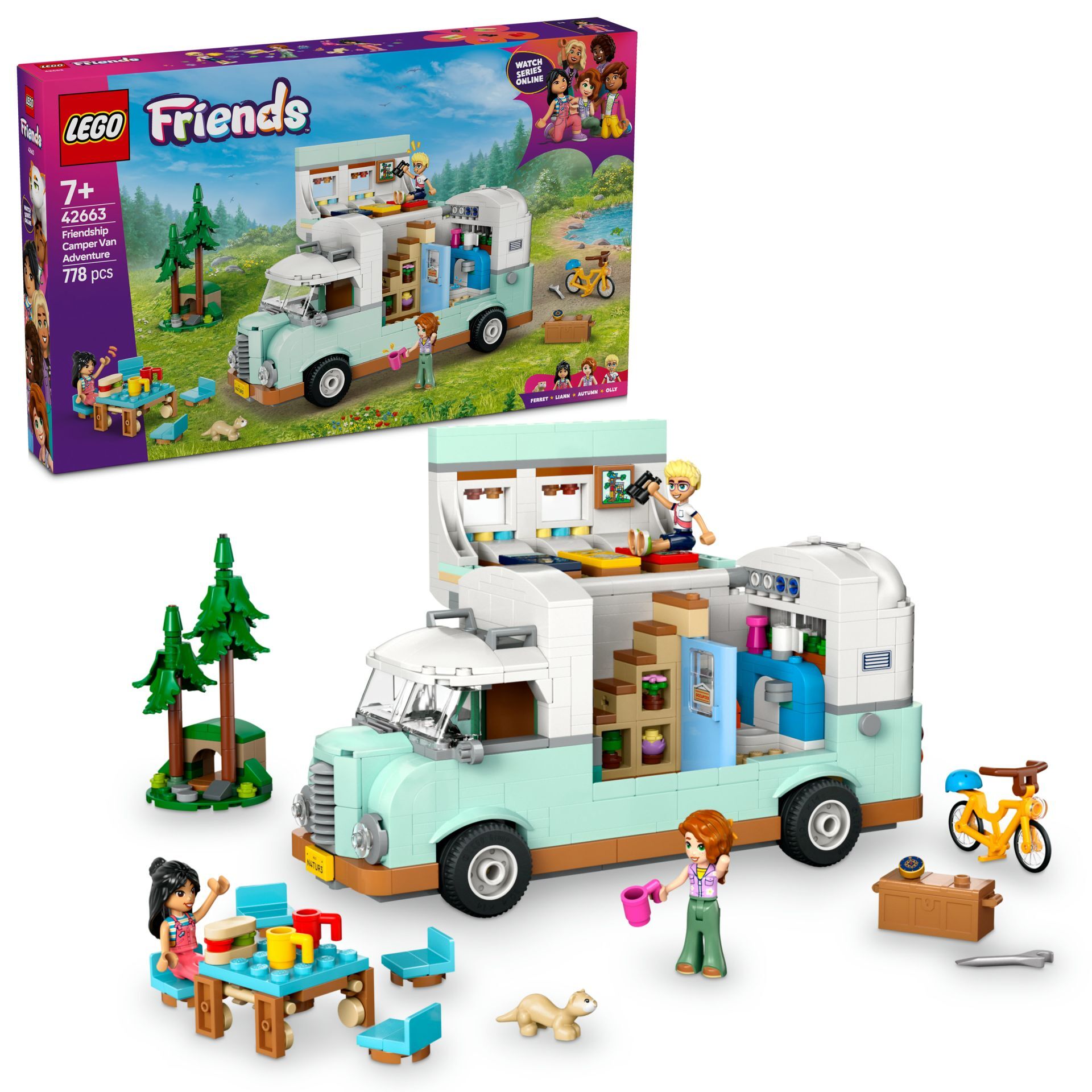 Lego Friends Arkadaşlık Karavan Macerası 42663