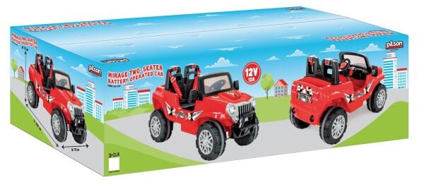 Pilsan Mirage Çift Kişilik Akülü Araba 05265
