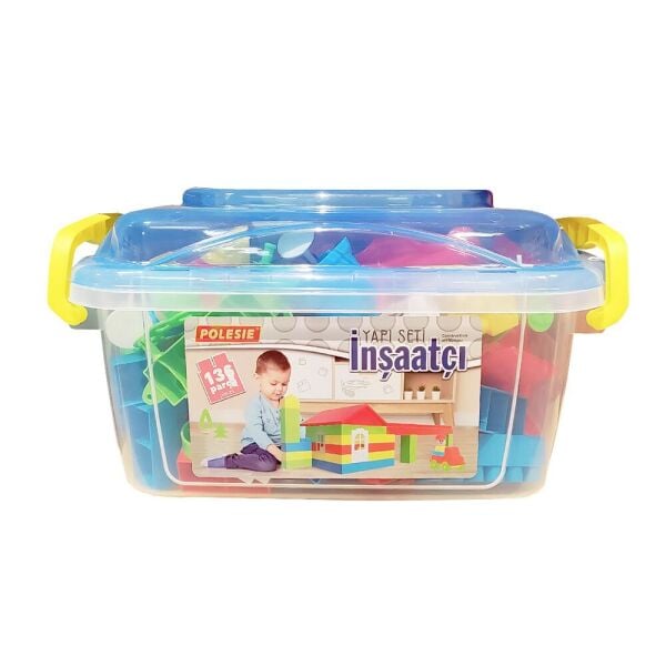 Polesie Yapı Seti İnşaatçı 136 Parça 95190