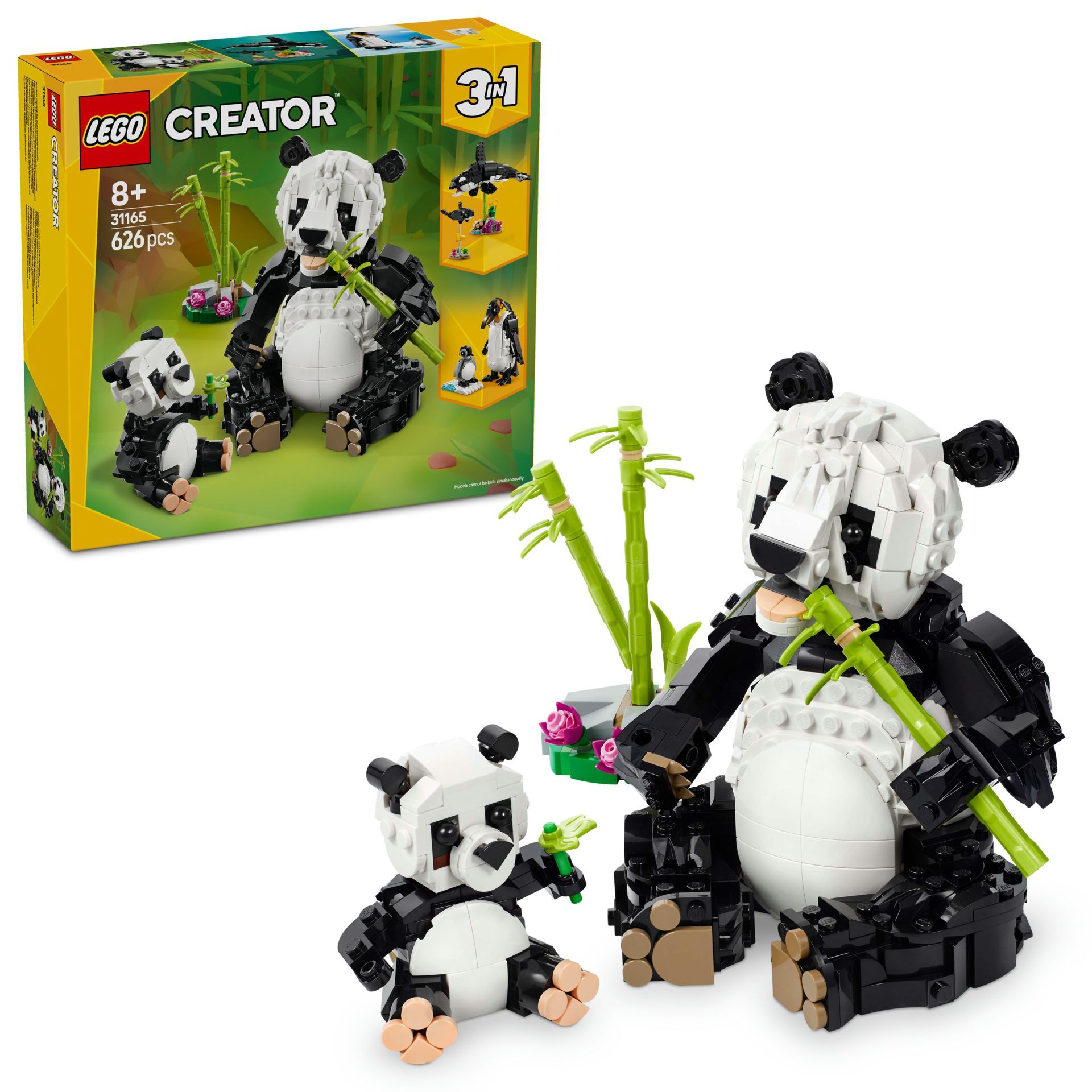 Lego Creator 3ü 1 Arada Panda Ailesi 31165