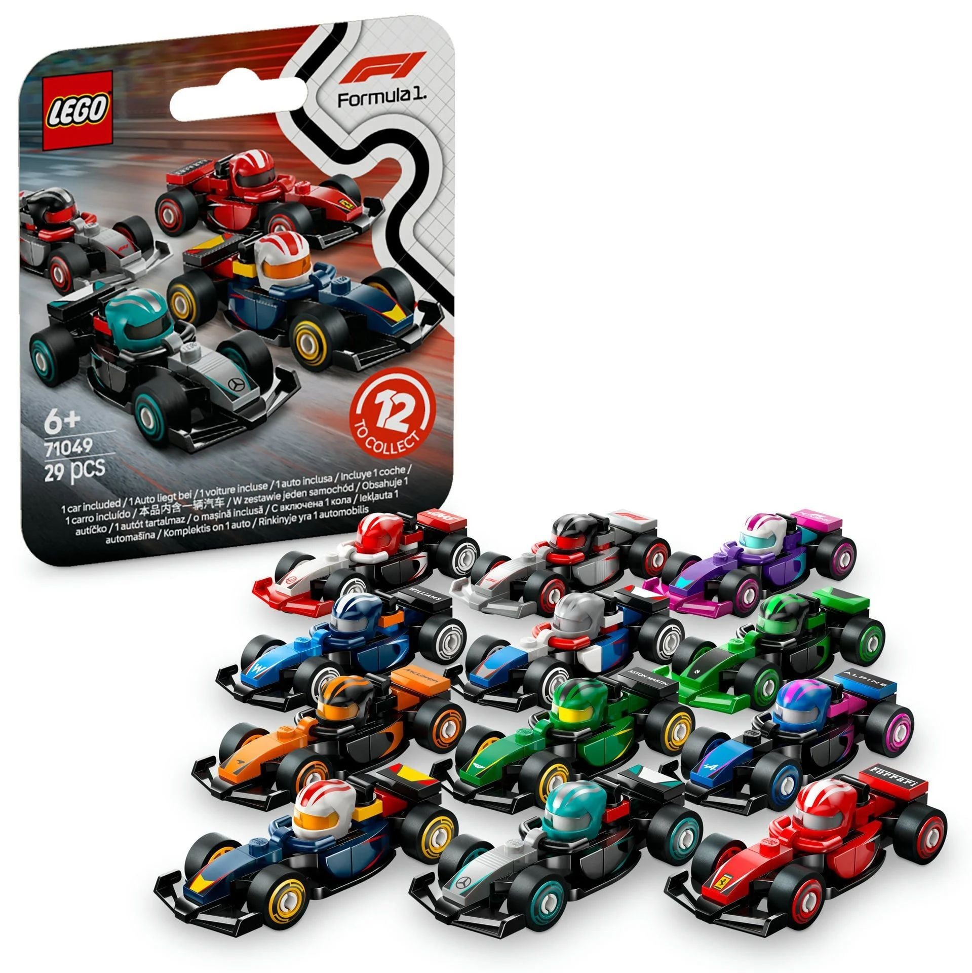 Lego F1 Minifigür 71049