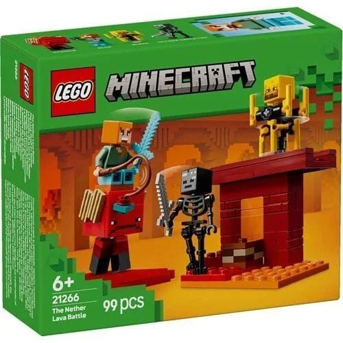 Lego Minecraft Nether Lav Savaşı 21266