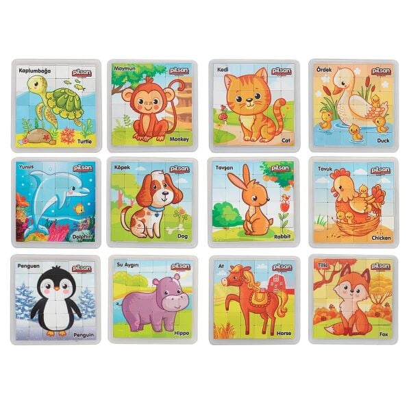 Pilsan Kare Puzzle 36 Parça 03654