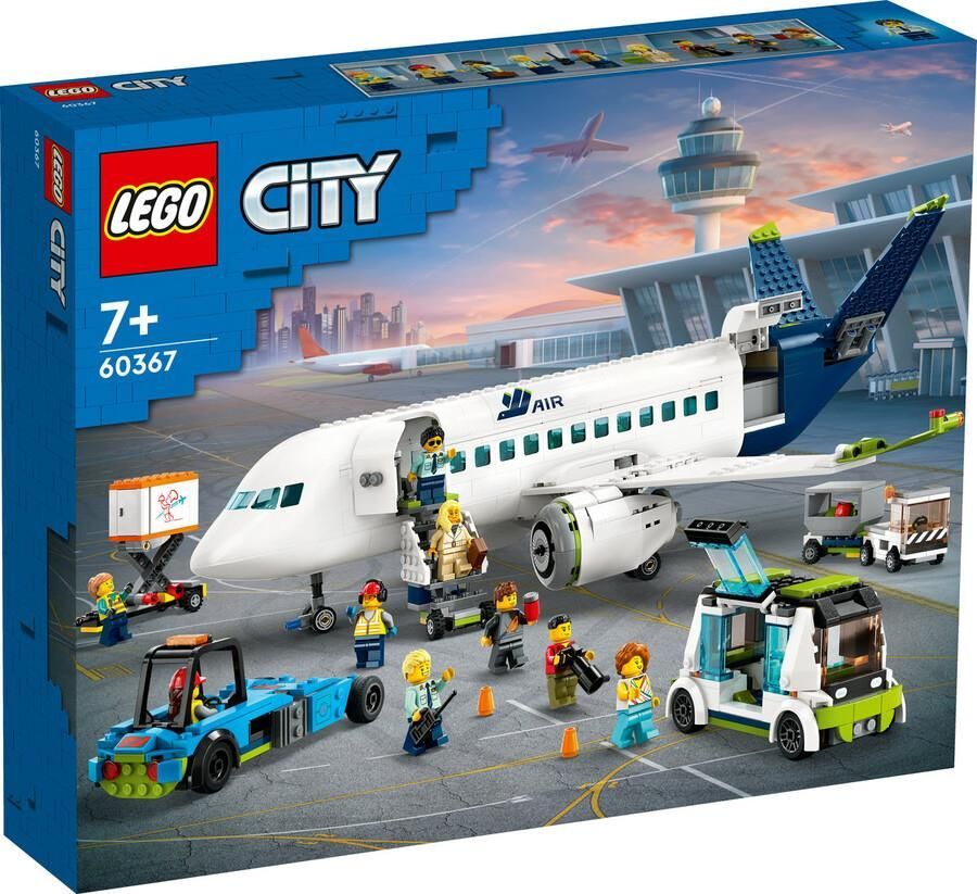 Lego City Yolcu Uçağı 60367