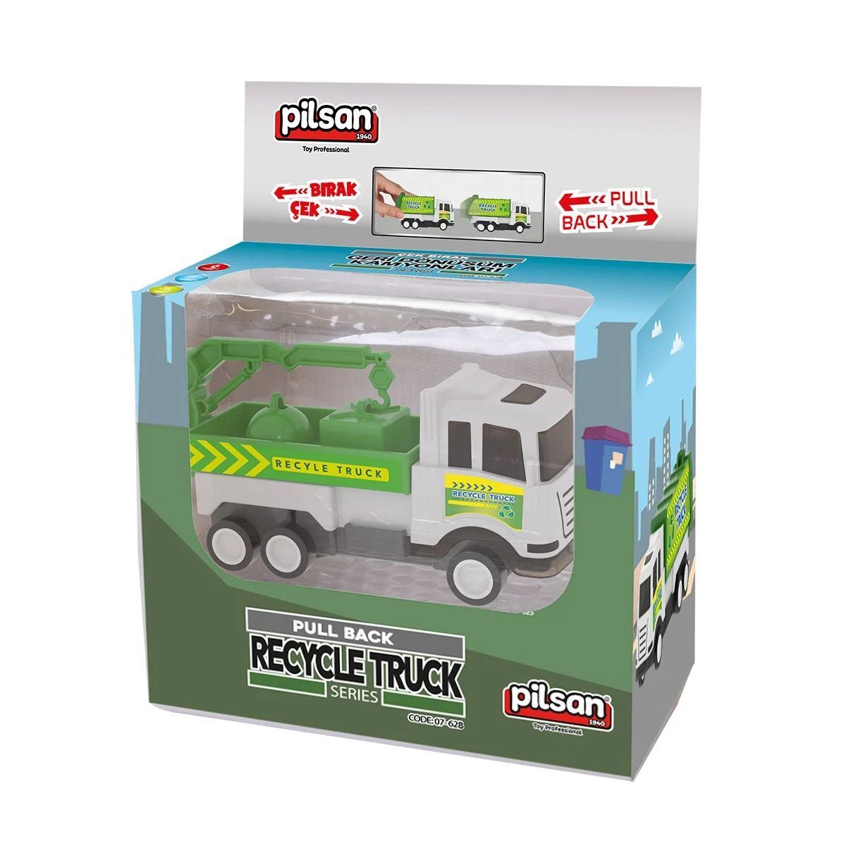 Pilsan Mini Kamyonlar Çek Bıraklı İş Tekli 07628